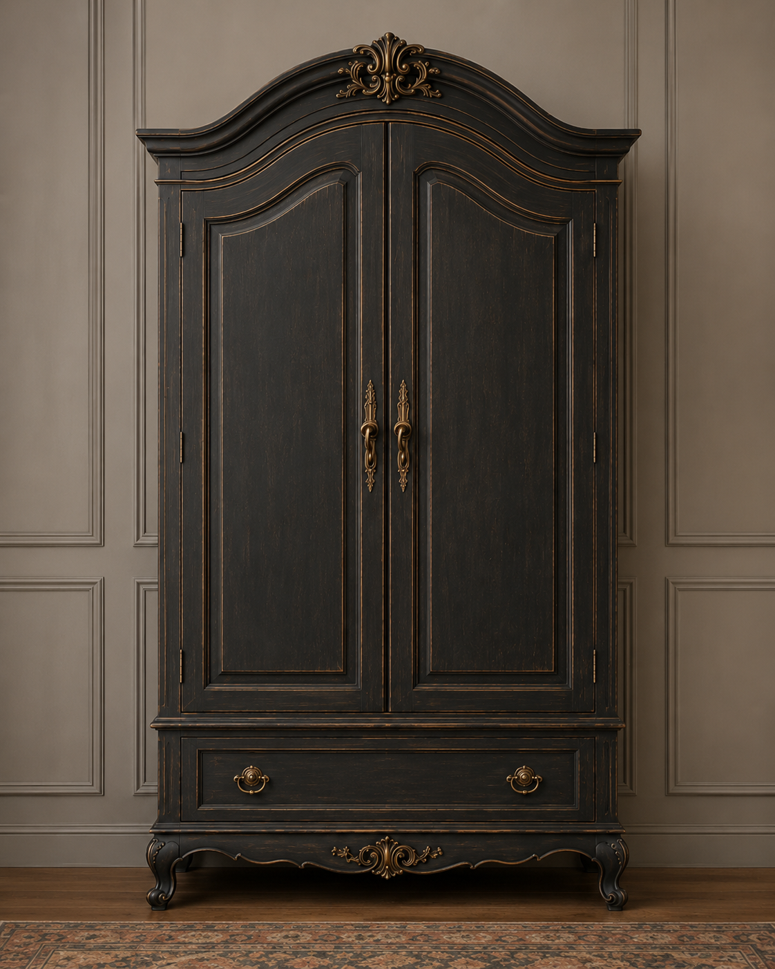Noir Baroque Armoire