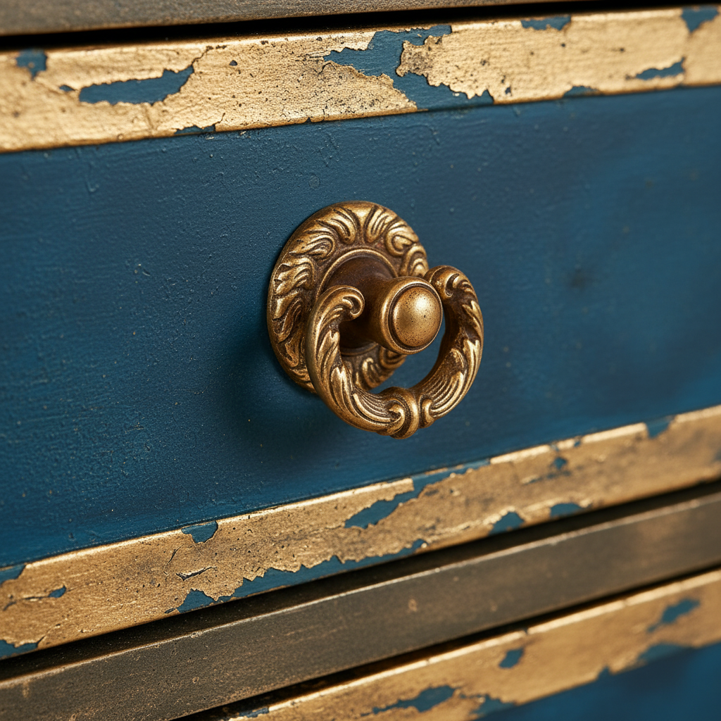Brass Pull Close-up