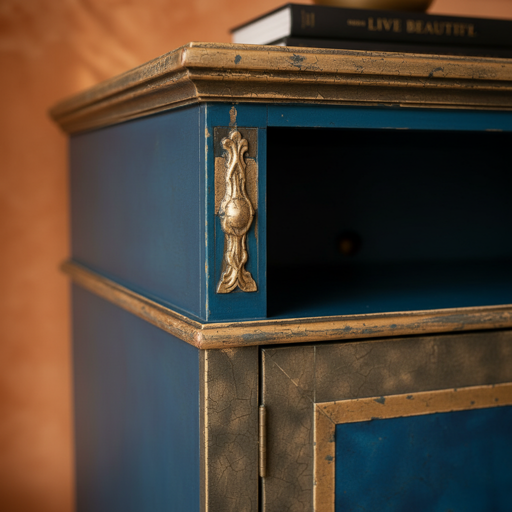 Gold Leaf Trim Detail
